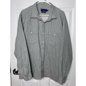 Vineyard Vines Men's Classic Fit Shirt 100% Cotton Long Sleeve XXL